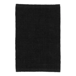 Dixie Alfombras De Yute Y Fibras Naturales<Alfombra de yute Fiona , 60 x 90 cm Negro