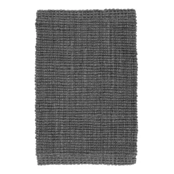 Dixie Alfombra de yute, oscuro, 60 x 90 cm Gris Discount