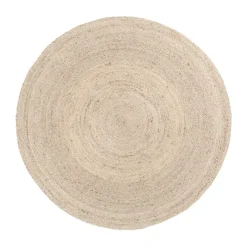 Dixie Alfombra Elin natural grey, Ø125 cm Gris