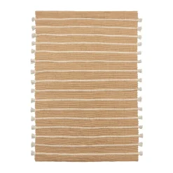 Broste Copenhagen Alfombras De Yute Y Fibras Naturales<Alfombra Ezra 140x200 cm, Natural-off white BeigeBlanco