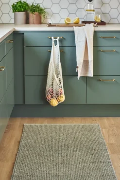 Scandi Living Alfombras De Pasillo|Alfombras De Exterior<Alfombra Fallow dusty green, 70x250cm Verde