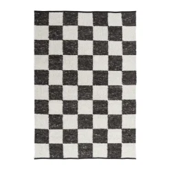 Tisca Alfombra Gotland Design Edición Especial, Antracita-blanco nº 2428, 140x200 cm Gris Discount