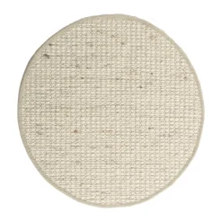 Tisca Alfombras Redondas<Alfombra Greenland Swift redonda , natural nº 11, Ø170 cm Blanco