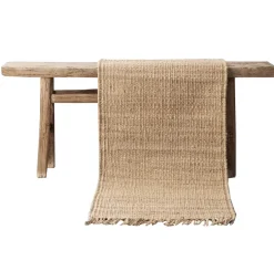 Tell Me More Alfombra Hemp natural, 80x200 cm Beige Online