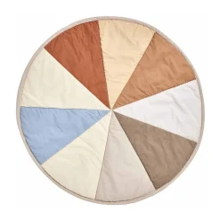 OYOY Alfombras Infantiles|Alfombras Infantiles<Alfombra infantil Moni Quilted Ø100 cm, Multi