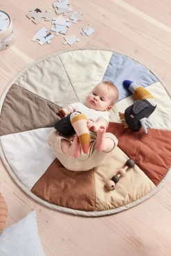 OYOY Alfombras Infantiles|Alfombras Infantiles<Alfombra infantil Moni Quilted Ø100 cm, Multi