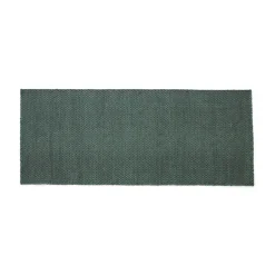 HAY Alfombras De Pasillo|Alfombras De Lana<Alfombra kelim Moiré 80x200 cm, Emerald green Verde
