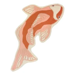 Broste Copenhagen Alfombra Koi 97x130 cm, Pumkin orange Naranja Online