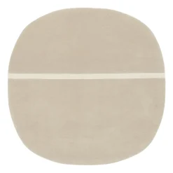 Normann Copenhagen Alfombras De Lana<Alfombra Oona 140 x 140 cm, Sand Beige
