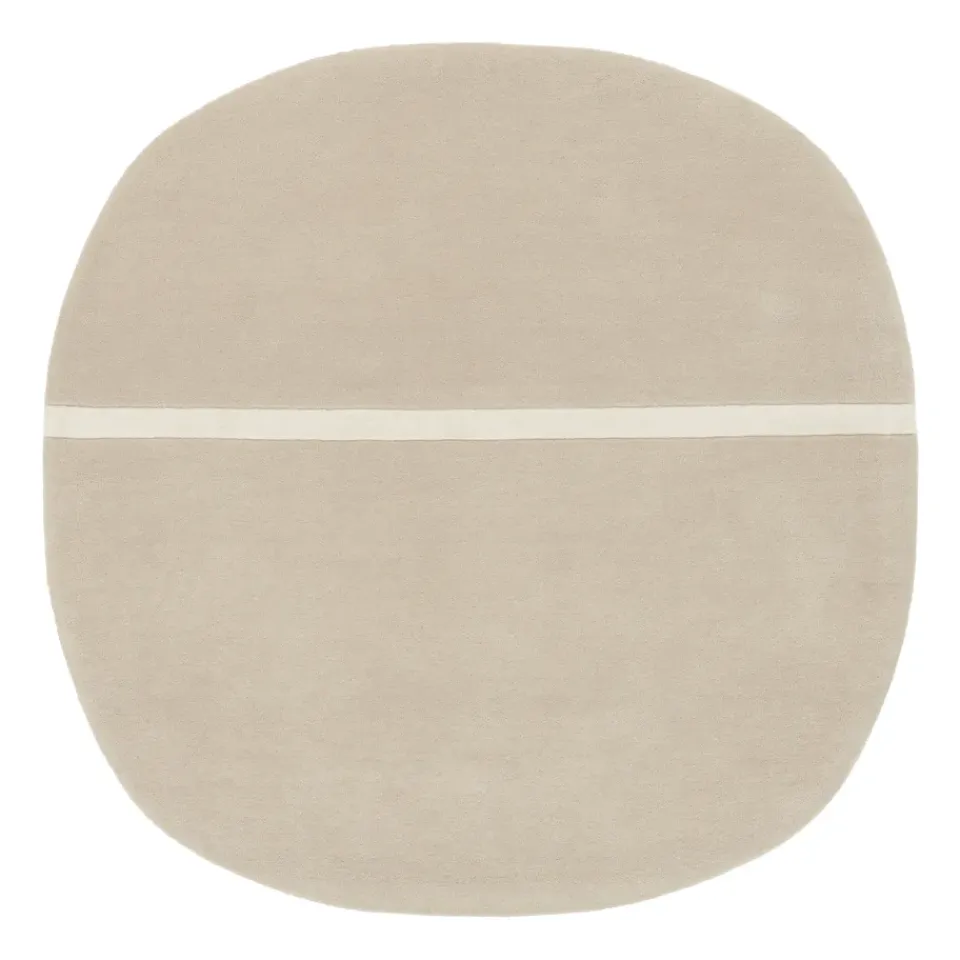 Normann Copenhagen Alfombras De Lana<Alfombra Oona 140 x 140 cm, Sand Beige