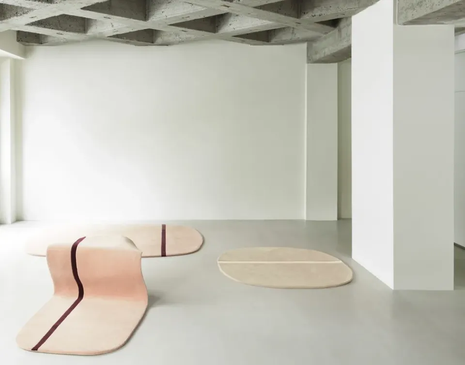 Normann Copenhagen Alfombras De Lana<Alfombra Oona 140 x 140 cm, Sand Beige