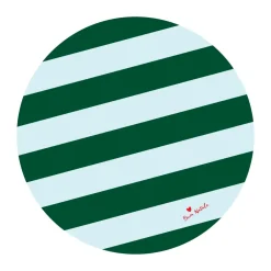 Byon Decoración Navideña<Alfombra para árbol de Navidad Love Ø100 cm, Verde-azul claro VerdeAzul