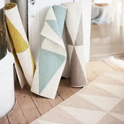 Scandi Living Alfombra plástico Rime, nude, 70 x 200 cm BeigeBlanco Sale