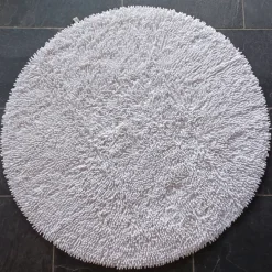 Etol Design Alfombras Redondas<Alfombra redonda Rasta Ø120 cm, Blanco