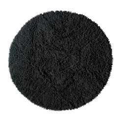 Etol Design Alfombra redonda Rasta Ø120 cm, Negro Sale