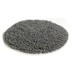 Etol Design Alfombra redonda Rasta, grafito Gris Online
