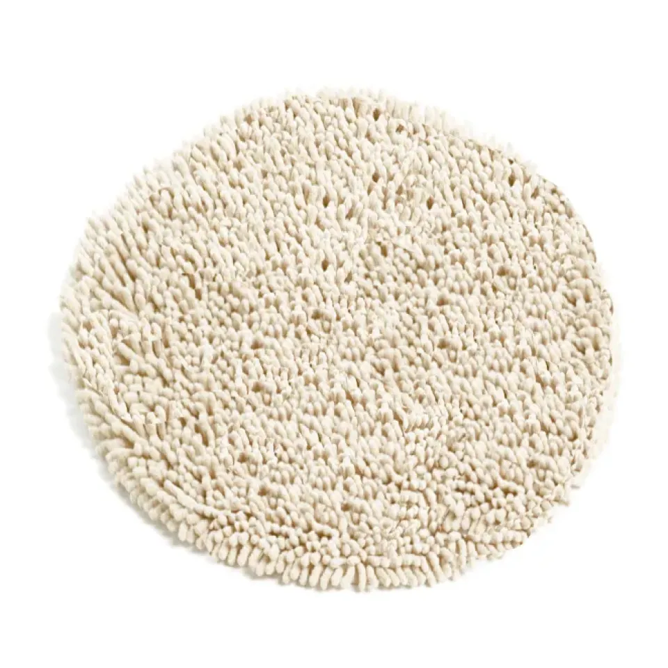 Etol Design Alfombra redonda Rasta, Natural Beige