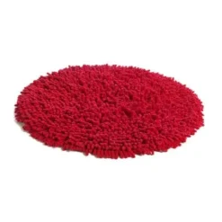 Etol Design Alfombras Redondas<Alfombra redonda Rasta, Rojo