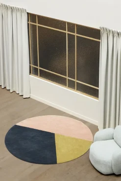 Northern Alfombra redonda Row Ø200 cm, Trio Multi New