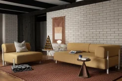 Hem Alfombra Rope Large 200x300 cm, Terracotta Marrón Outlet