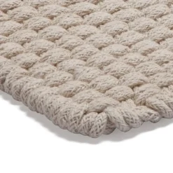Etol Design Alfombra Rope natural, 50 x 80 cm Beige New
