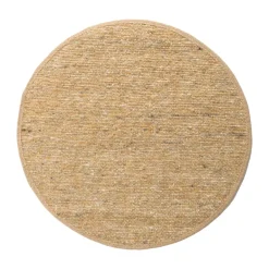 Tisca Alfombras Redondas<Alfombra Sierrafil redonda , Dorado nº 261, Ø170 cm Amarillo