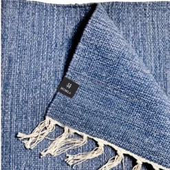 Himla Alfombras Tejidas Y De Algodón<Alfombra Särö, denim, 170 x 230 cm Azul