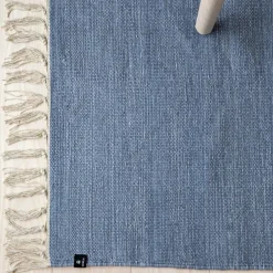 Himla Alfombras Tejidas Y De Algodón<Alfombra Särö, denim, 170 x 230 cm Azul