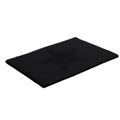 Etol Design Alfombra Star, pequeña, Negro Sale