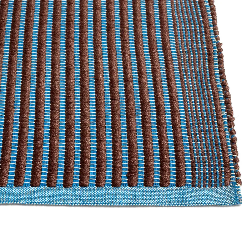 HAY Alfombras De Pasillo|Alfombras De Yute Y Fibras Naturales<Alfombra Tapis 80 x 200 cm, Chestnut-blue AzulMarrón