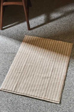 Scandi Living Alfombrilla de baño Drift 50x70cm, Beige-blanco BeigeBlanco Online