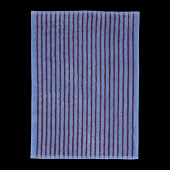 Scandi Living Alfombrilla de baño Drift 50x70cm, Azul-rojo AzulRojo Hot