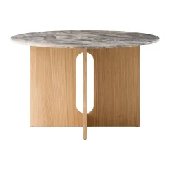 Audo Copenhagen Mesas De Comedor<Androgyne Mesa, Grey galaxy-roble sin tratar Gris