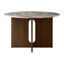 Audo Copenhagen Mesas De Comedor<Androgyne Mesa, Grey galaxy-roble teñido oscuro Gris