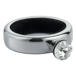 Alessi Utensilios De Vino Y Bar<Anillo recogegotas Noè Ø4,4 cm, Acero inoxidable Plateado
