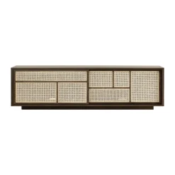 Design House Stockholm Aparador Air low, Roble oscuro Marrón