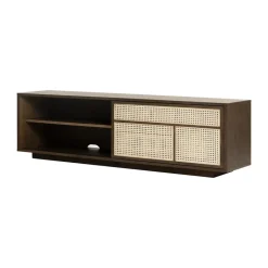Design House Stockholm Aparador Air low, Roble oscuro Marrón