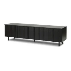Normann Copenhagen Cómodas Y Aparadores|Cómodas Y Aparadores<Aparador bajo Rib, Soft Black Negro