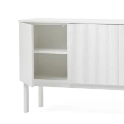 A2 Mesas Para Tv Y Media|Mesas Para Tv Y Media<Aparador Beam, claro, base de roble aceitado blanco Gris
