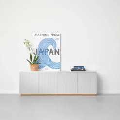A2 Mesas Para Tv Y Media|Mesas Para Tv Y Media<Aparador Beam, claro, base de roble aceitado Gris