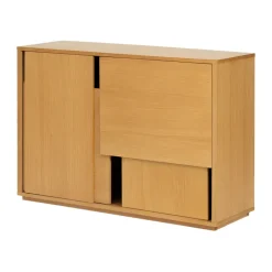 Design House Stockholm Aparador Layer, Roble, 120×82 cm Beige Hot