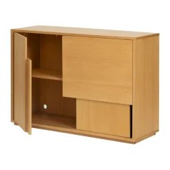 Design House Stockholm Aparador Layer, Roble, 120×82 cm Beige Hot