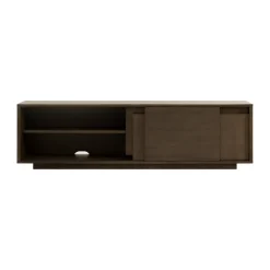 Design House Stockholm Aparador Layer, Roble oscuro, 180×51 cm Marrón Clearance