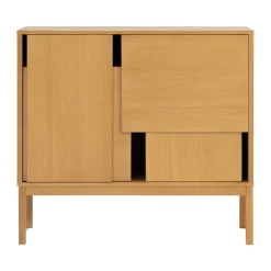 Design House Stockholm Mesas Para Tv Y Media|Mesas Para Tv Y Media<Aparador Layer, Roble, 120x110, con patas Beige