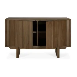 Ethnicraft Aparador Pillar, Wild brown teak, 119 cm Marrón Online