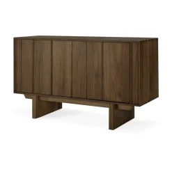 Ethnicraft Aparador Pillar, Wild brown teak, 119 cm Marrón Online