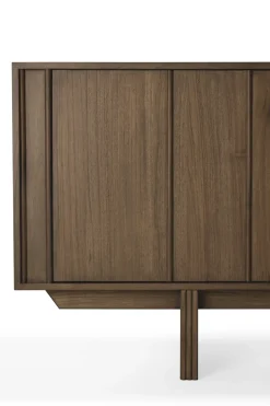 Ethnicraft Aparador Pillar, Wild brown teak, 119 cm Marrón Online