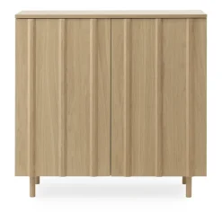 Normann Copenhagen Aparador Rib 96x98,5 cm, Oak Marrón Sale