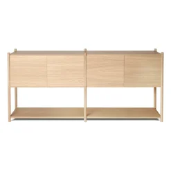 Gejst Aparador Sceene H, Roble claro Marrón