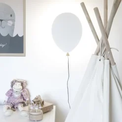Globen Lighting Lámparas Infantiles<Aplique Balloon, -fresno Blanco